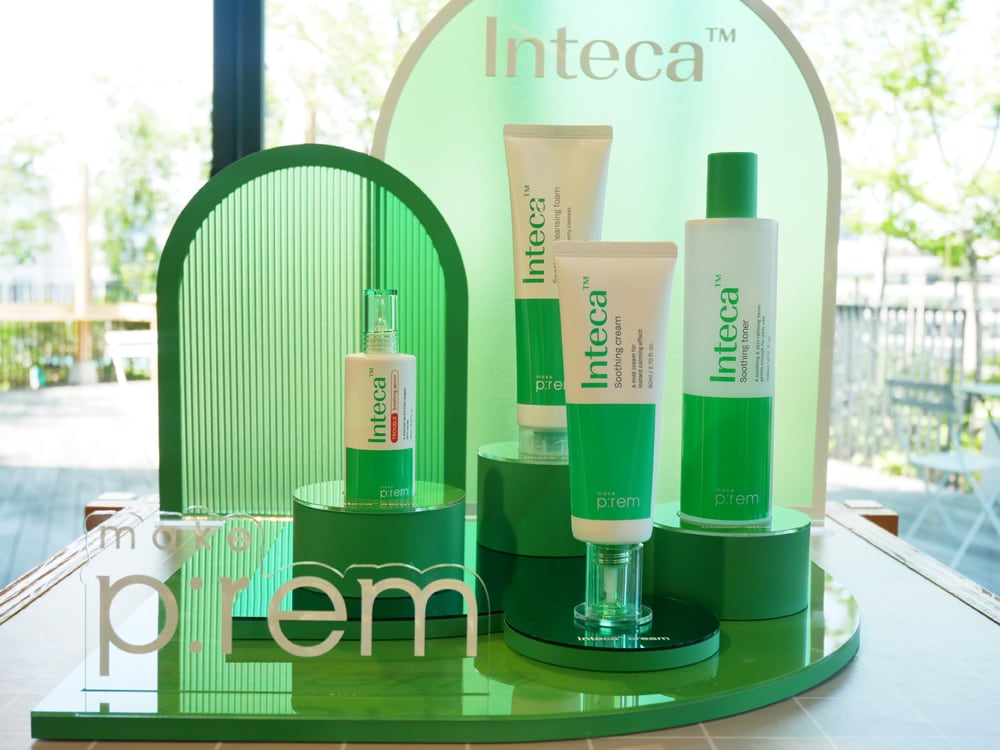 韓国スキンケアmake p:rem日本本格上陸!次世代CICA配合のINTECA(インテカ)発売