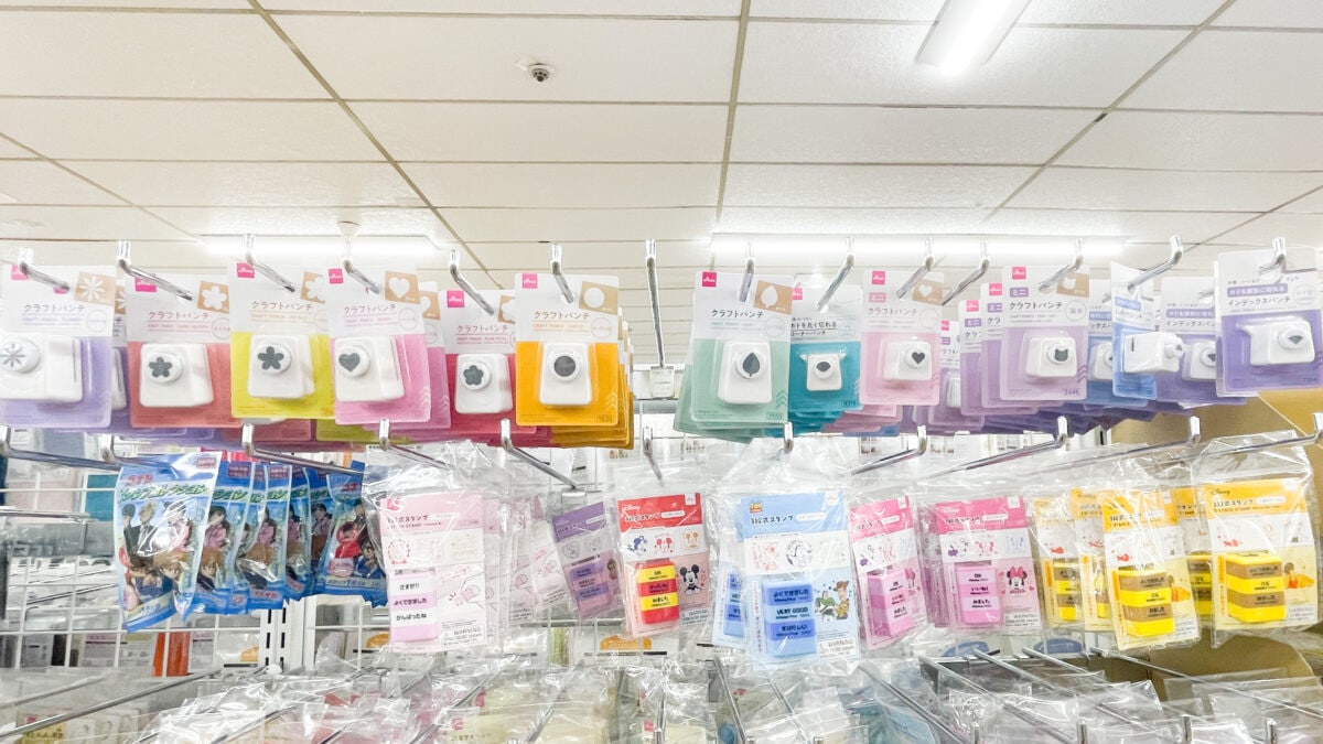 穴あけパンチは100均に売ってる?【ダイソー・セリア・キャンドゥ】