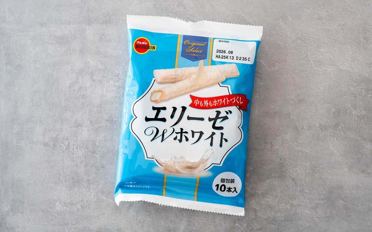 中も外も真っ白【ブルボン】新発売の「エリーゼ」ガチで美味すぎだろ