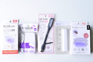 100均のUVライトを買ってみた！【セリア・キャンドゥ・ダイソー】