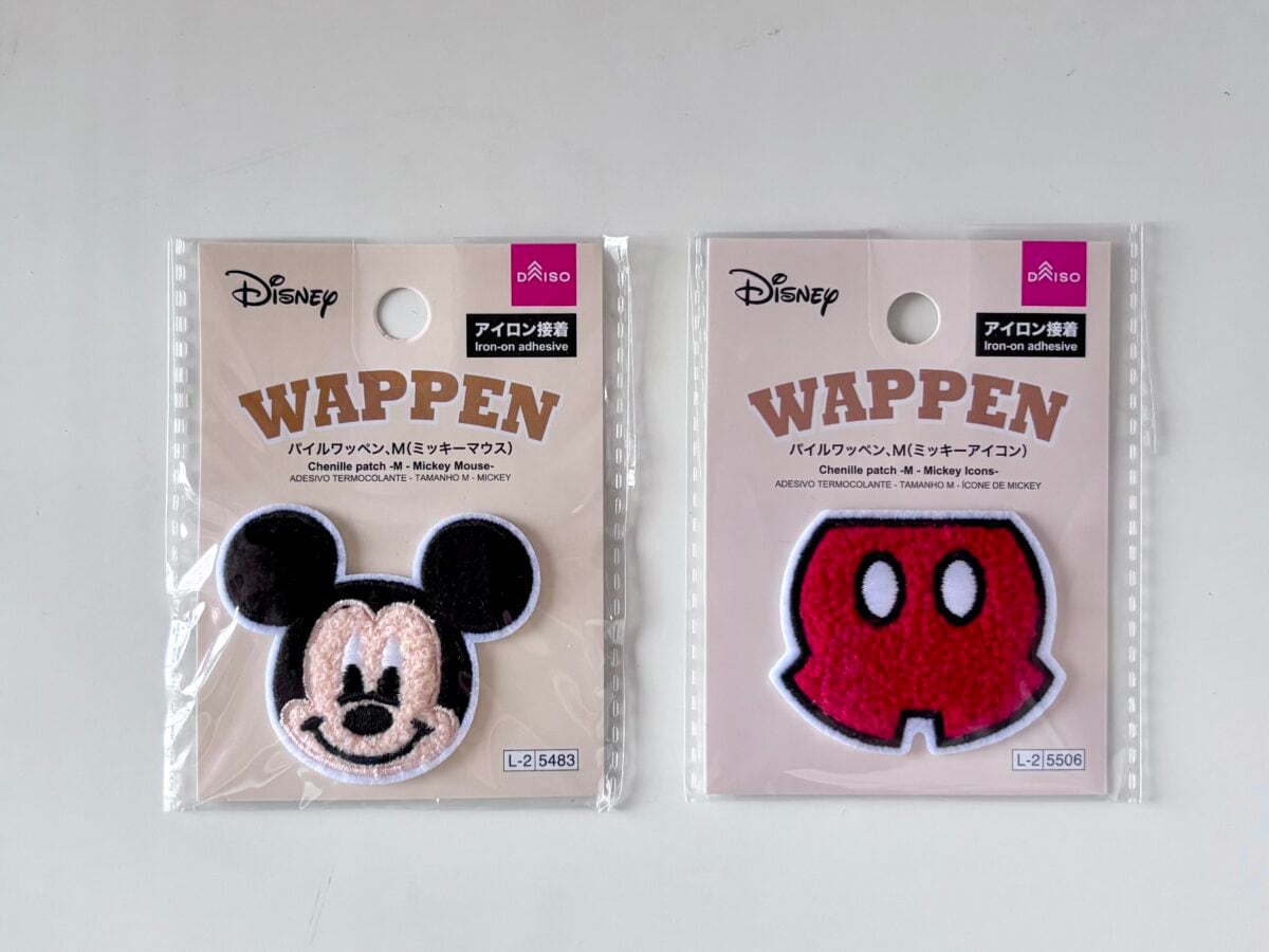 100均のワッペンが可愛すぎ♡ ディズニーやサンリオも見つけた!【セリア・ダイソー・キャンドゥ】