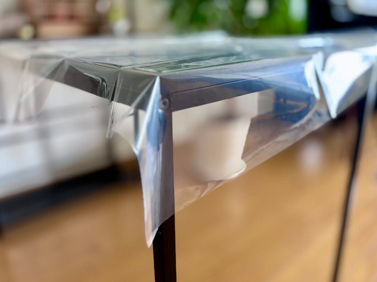 100均のテーブルクロスで即おしゃれ！ クリスマスにもおすすめ