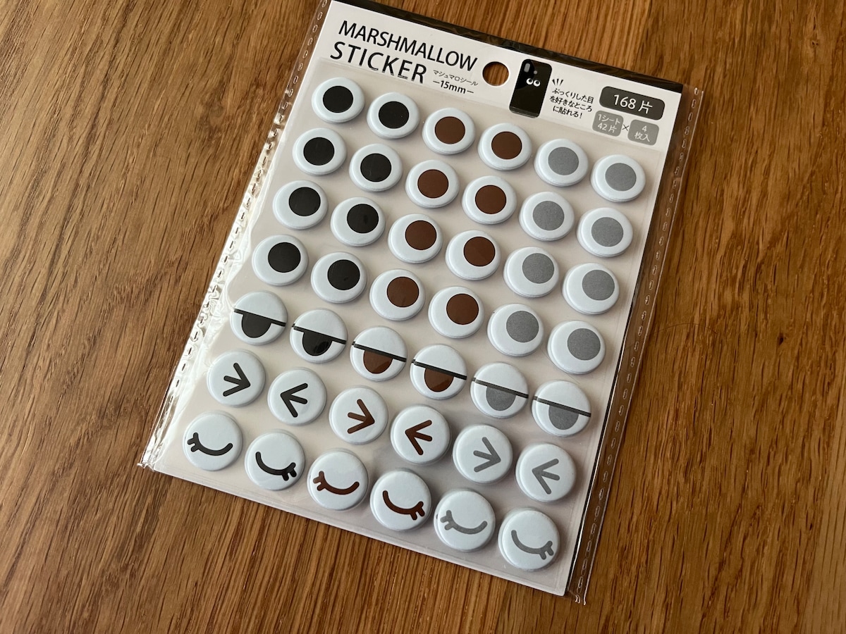 「MARSHMALLOW STICKER マシュマロシール」