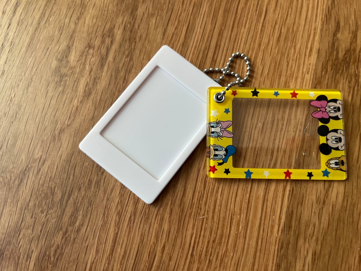 「フォトキーホルダー」