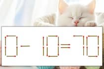 【マッチ棒パズル】正しい式にしよう！「0-10=70」【毎日脳トレ】