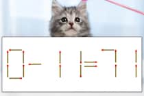 【マッチ棒パズル】正しい式にしよう！「0-11=71」【毎日脳トレ】