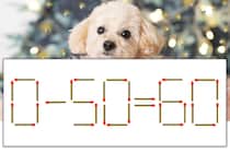 【マッチ棒パズル】正しい式にしよう！「0-50=60」【毎日脳トレ】