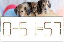 【マッチ棒パズル】正しい式にしよう！「0-51=57」【毎日脳トレ】