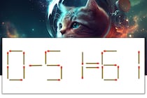 【マッチ棒パズル】正しい式にしよう！「0-51=61」【毎日脳トレ】