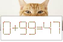 【マッチ棒パズル】正しい式にしよう！「0+99=47」【毎日脳トレ】