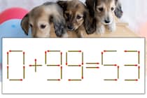【マッチ棒パズル】正しい式にしよう！「0+99=53」【毎日脳トレ】