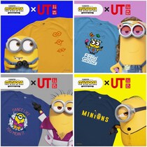 シリーズ新作公開決定！「ミニオンズ」と「UT」のコラボTシャツが登場