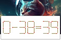 【マッチ棒パズル】正しい式にしよう！「0-38=39」【毎日脳トレ】