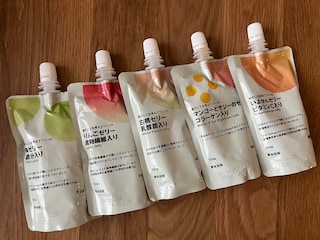 「爽やかでヘルシー！」【無印良品】栄養補給にもおすすめのゼリーを食べ比べてみた