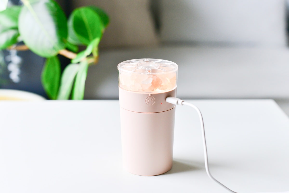 【ダイソー】加湿器がおしゃれで優秀！アロマストーンで香りも楽しめる