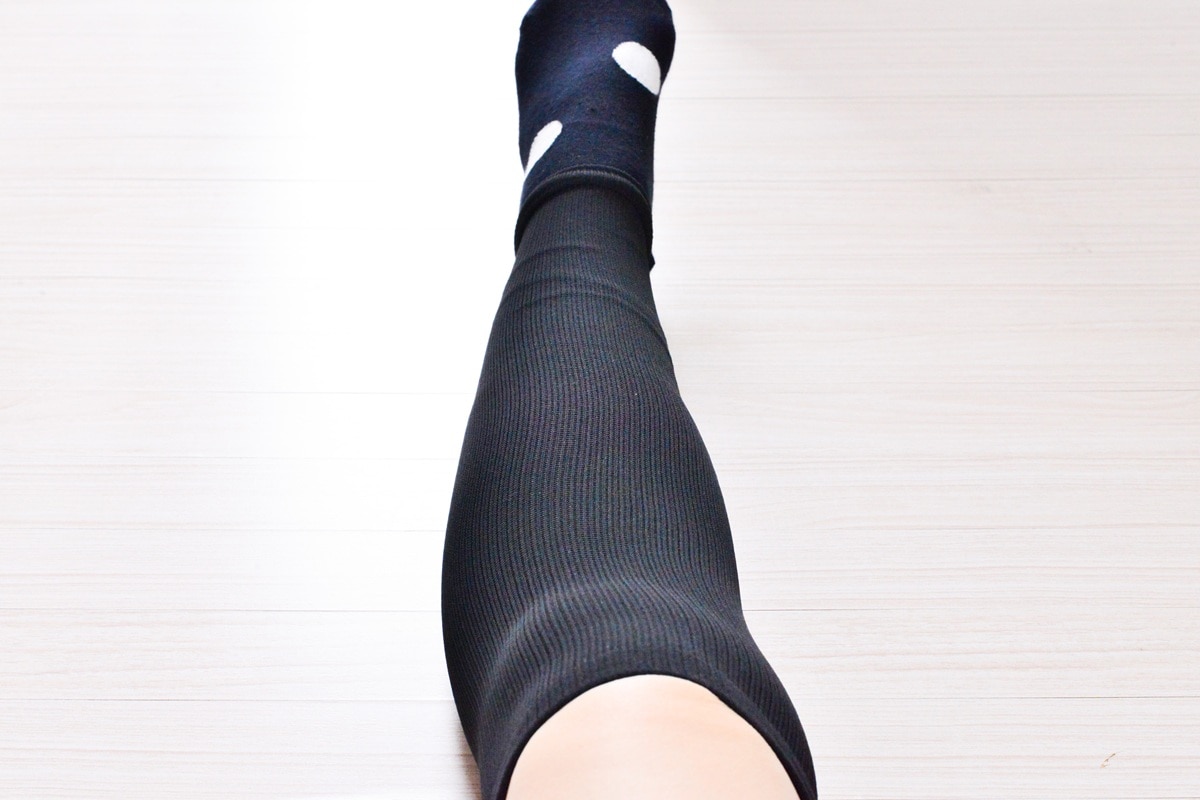 100均のレッグウォーマーで足元からあったか♡冷え性対策や温活にも