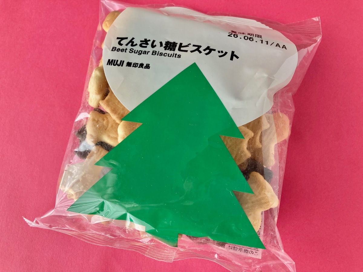 「リピート確定!」「クリスマスパッケージが可愛い!」【無印良品】安心感とシンプルな美味しさが好印象のビスケット