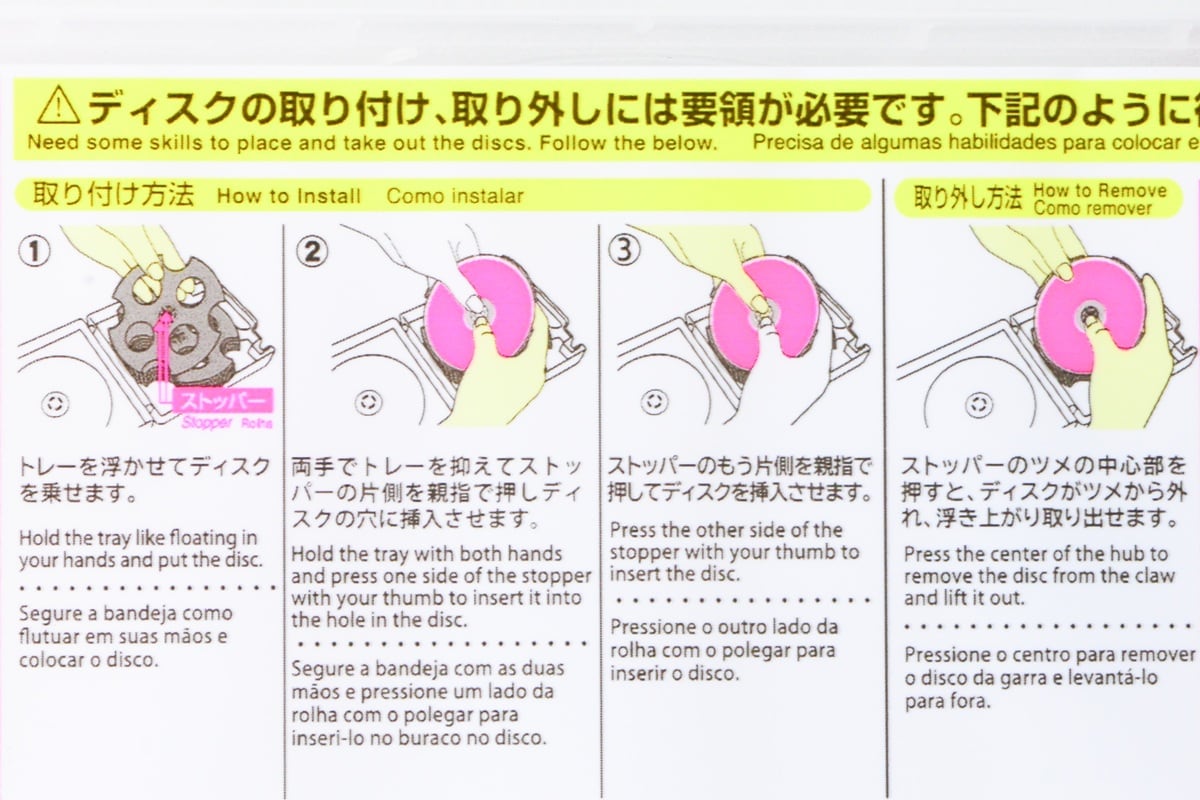 【ダイソー】のCD・DVDケース