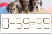 【マッチ棒パズル】正しい式にしよう！「0-59=99」【毎日脳トレ】