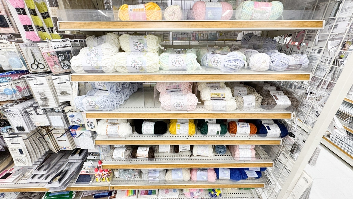 100均の毛糸をレビュー【セリア・ダイソー・キャンドゥ】おすすめは？