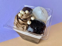 ご褒美にぴったり！ほっこり癒される！【セブン】トッピングたっぷりのほうじ茶パフェ