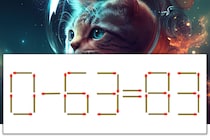 【マッチ棒パズル】正しい式にしよう！「0-63=83」【毎日脳トレ】