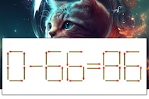 【マッチ棒パズル】正しい式にしよう！「0-66=86」【毎日脳トレ】