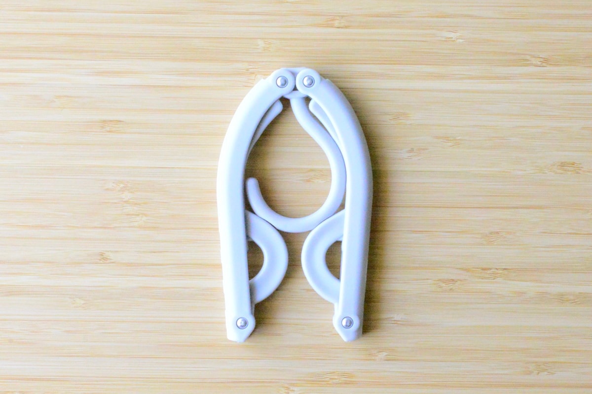 100均の折りたたみハンガーが超便利【セリア・ダイソー・キャンドゥ】