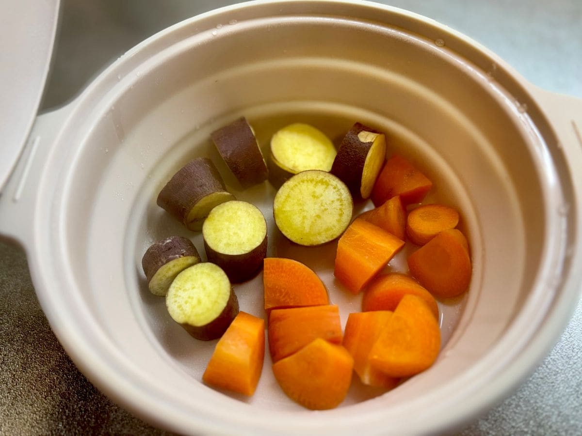 100均の蒸し器が超使える!さつまいもを蒸してみたら…えっ、こんなに美味しいの!?