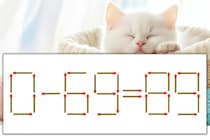 【マッチ棒パズル】正しい式にしよう！「0-69=89」【毎日脳トレ】