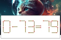 【マッチ棒パズル】正しい式にしよう！「0-73=79」【毎日脳トレ】