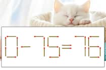 【マッチ棒パズル】正しい式にしよう！「0-75=76」【毎日脳トレ】