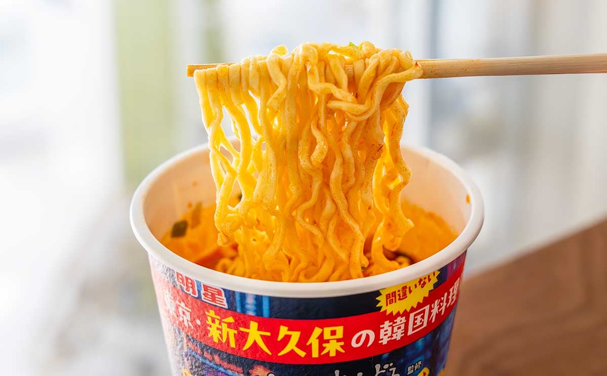 【でりかおんどる監修】スンドゥブチゲ風カップ麺がしっかり辛くて冬にぴったり