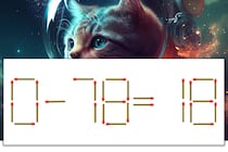 【マッチ棒パズル】正しい式にしよう！「0-78=18」【毎日脳トレ】