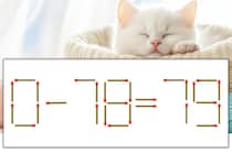 【マッチ棒パズル】正しい式にしよう！「0-78=79」【毎日脳トレ】