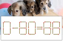 【マッチ棒パズル】正しい式にしよう！「0-80=88」【毎日脳トレ】