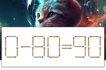 【マッチ棒パズル】正しい式にしよう！「0-80=90」【毎日脳トレ】