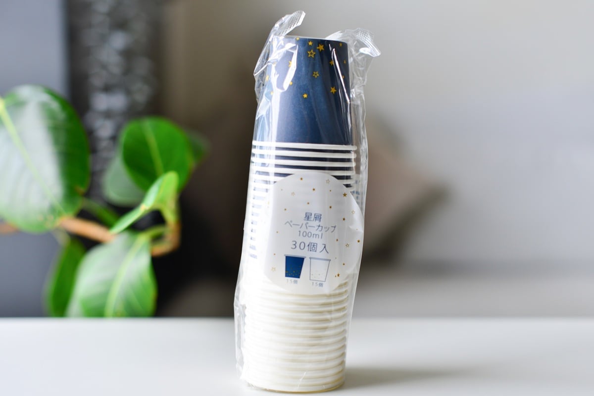 100均「紙コップ」が超優秀で使える！【セリア・キャンドゥ・ダイソー】