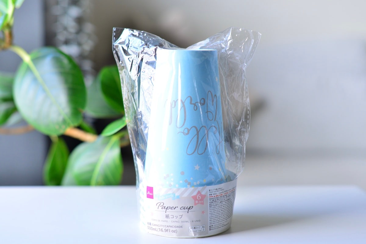 100均「紙コップ」が超優秀で使える!【セリア・キャンドゥ・ダイソー】