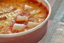 冬らしいトッピングがふわもち！【ローソン】の人気店監修ドリアに大満足