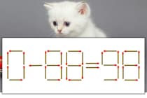 【マッチ棒パズル】正しい式にしよう！「0-88=98」【毎日脳トレ】