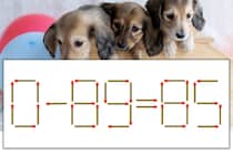 【マッチ棒パズル】正しい式にしよう！「0-89=85」【毎日脳トレ】