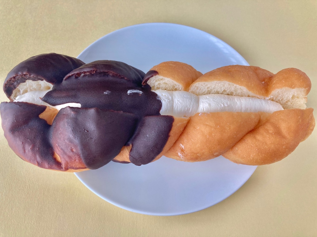 とっーーーても甘くてGOOD！【ローソン】カスタードホイップがたっぷりのツイストドーナツ