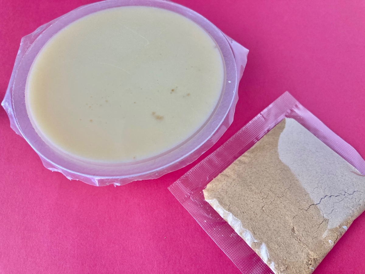 もちもち食感ときな粉が斬新!!【ローソン】和菓子のような新作プリン