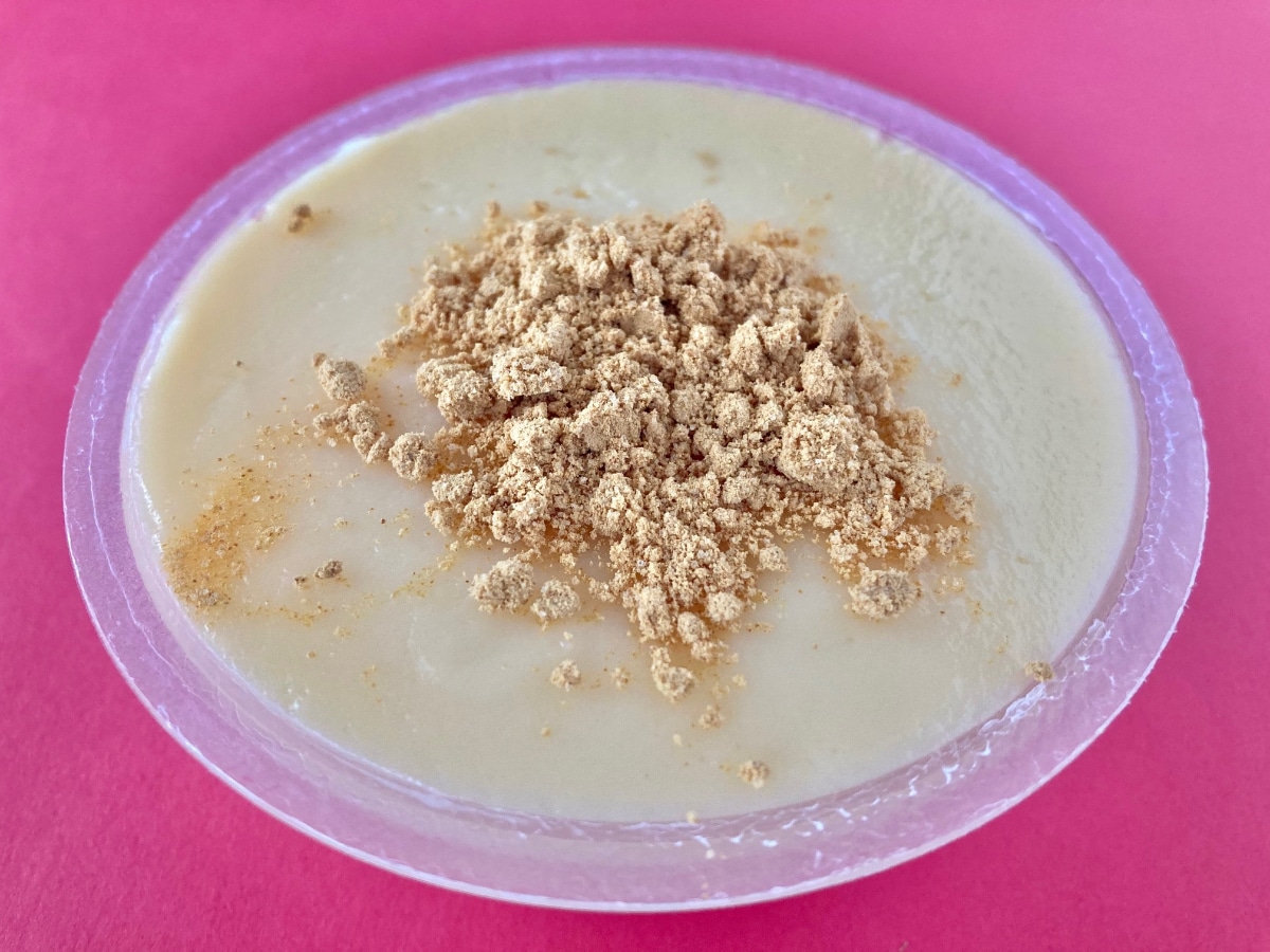 もちもち食感ときな粉が斬新!!【ローソン】和菓子のような新作プリン