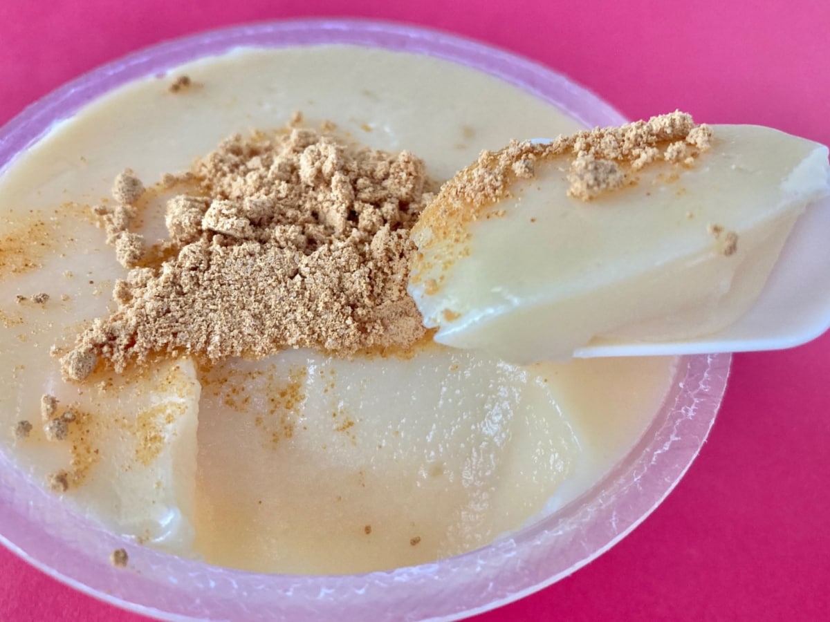 もちもち食感ときな粉が斬新!!【ローソン】和菓子のような新作プリン