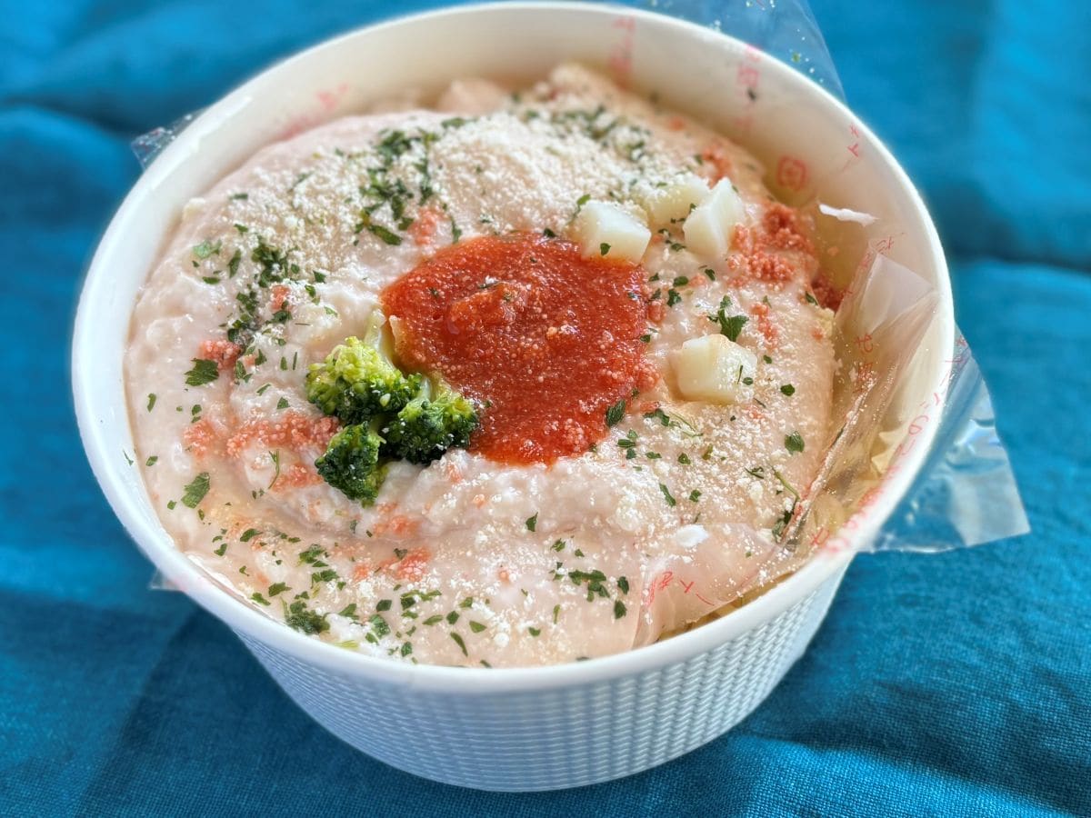 たっぷりスープでお腹いっぱい！【ファミマ】明太スープパスタが大満足すぎる