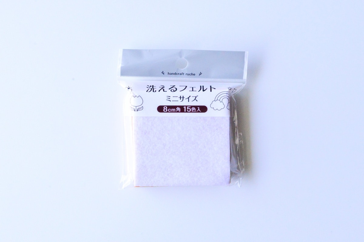100均のフェルトを比較してみた！【セリア・キャンドゥ・ダイソー】