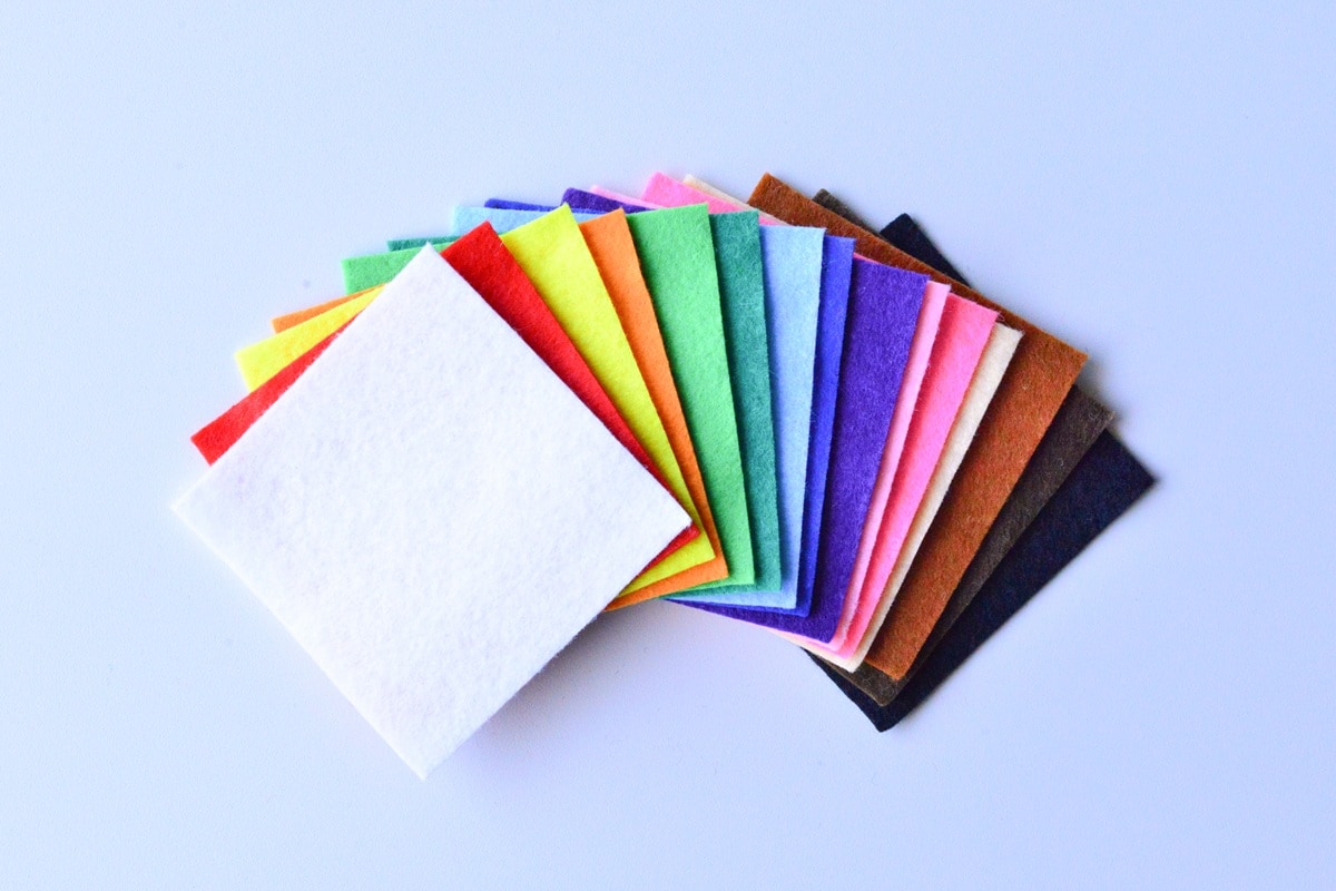 100均のフェルトを比較してみた！【セリア・キャンドゥ・ダイソー】