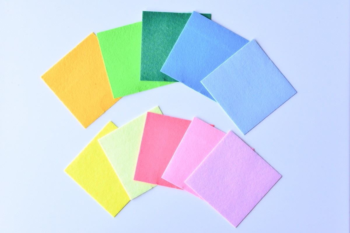 100均のフェルトを比較してみた!【セリア・キャンドゥ・ダイソー】